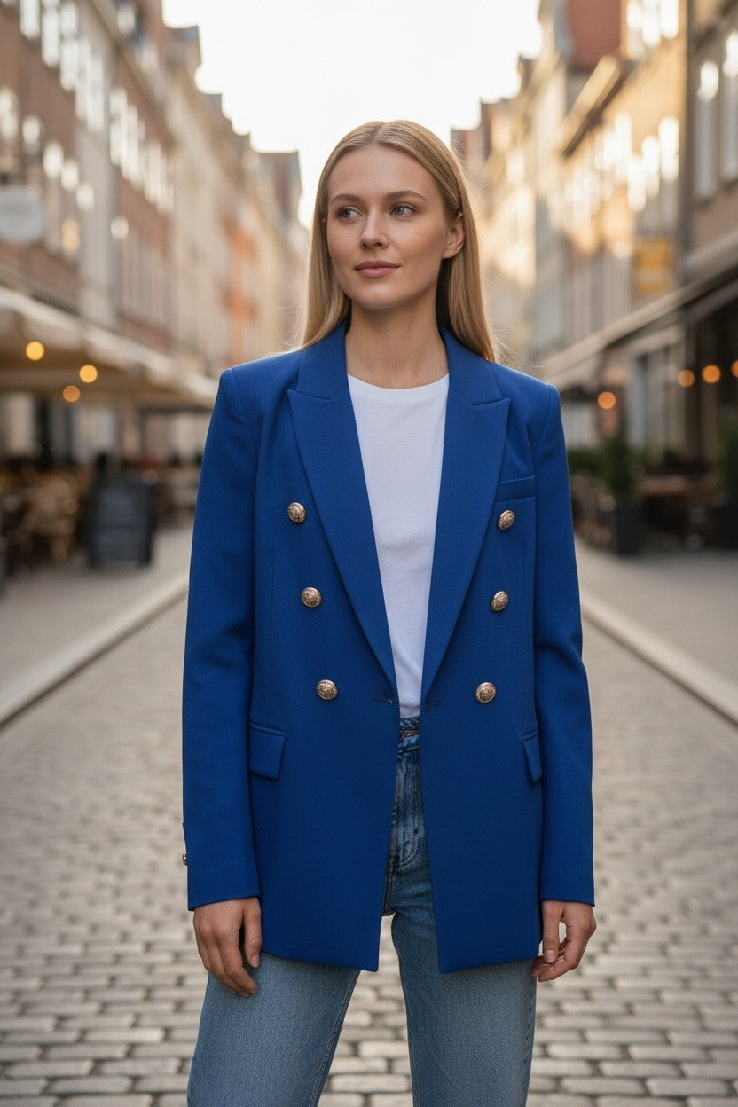 Veste Blazer Bleu roi